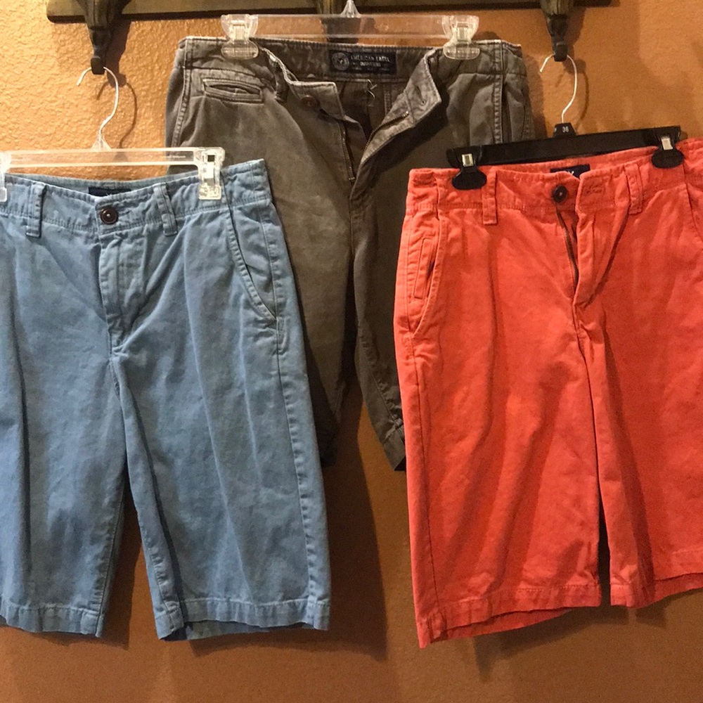 Men’s flat front shorts